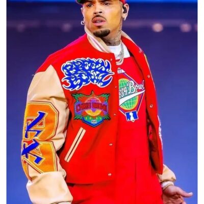 Chris Brown Breezy Bowl XX Varsity Jacket