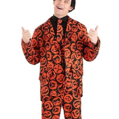 Halloween Pumpkin Costume Suit