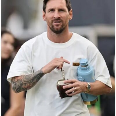 Lionel Messi Leagues Cup Quarter Finals White T-Shirt