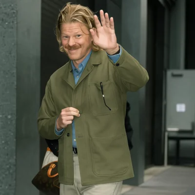 Bugonia Premiere Jesse Plemons Jacket