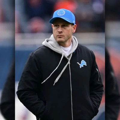 Ben Johnson Lions Bomber Jacket