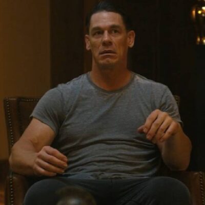 Peacemaker John Cena Grey T-Shirt