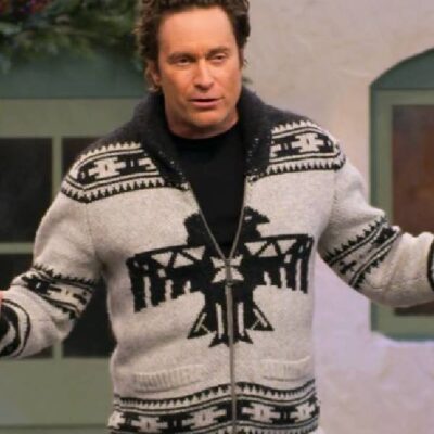 Gingerbread Land Little Holiday Oliver Hudson Hooded Cardigan