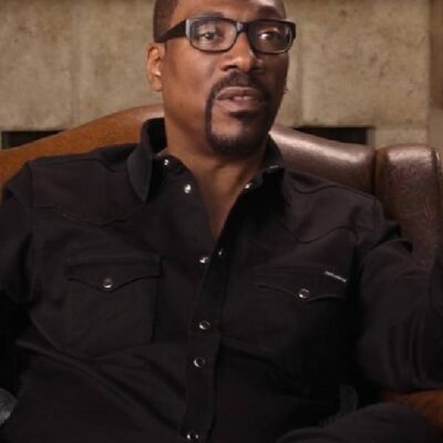 Being Eddie 2025 Eddie Murphy Black Shirt