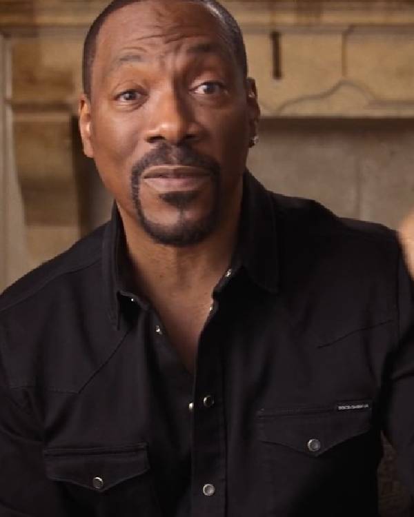 Being Eddie 2025 Eddie Murphy Black Shirt - Image 3