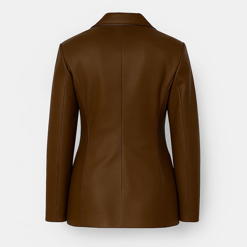 Scream 7 Isabel May Leather Blazer - Image 3