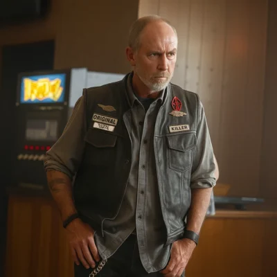 Task Perry Dorazo Leather Vest