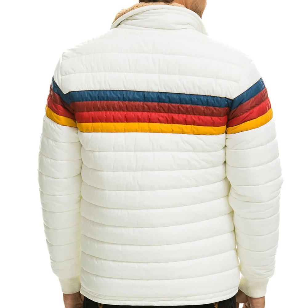 Five Stripe Puffer Jacket - Image 2