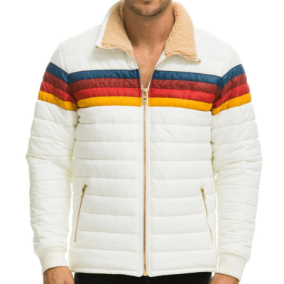 Five Stripe Puffer Jacket