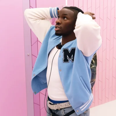 Love Island UK S12 Dejon Noel-Williams Varsity Jacket