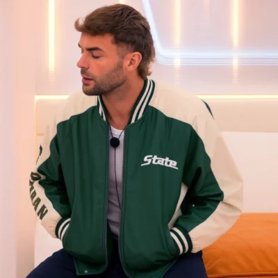 Harry Hamlin Love Island UK S12 Bomber Jacket