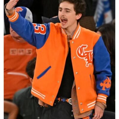 Timothee Chalamet Varsity Jacket