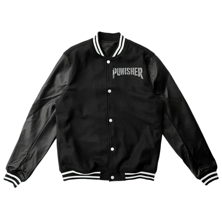 The Punisher Letterman Jacket