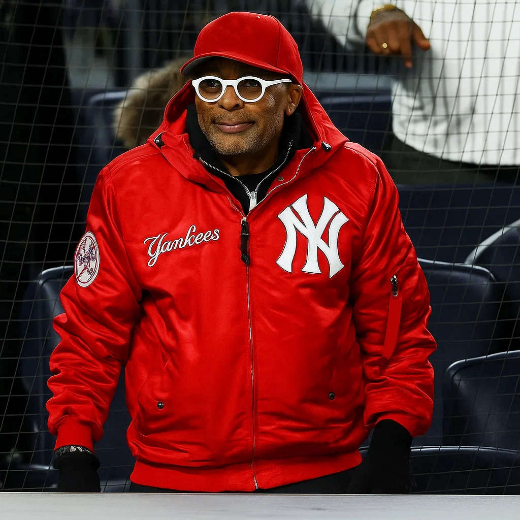 NY Yankees Spike Lee Red L-2B Jacket