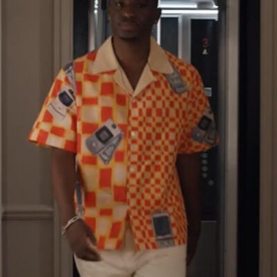 Emily in Paris S05 Samuel Arnold Printed Shirt