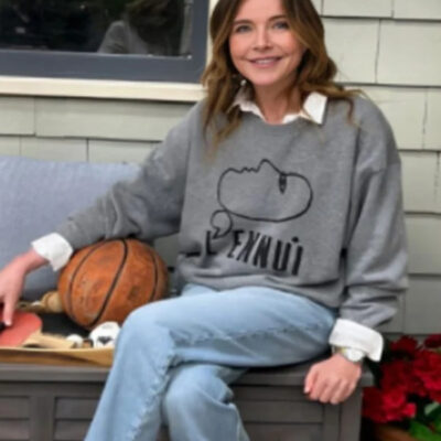 Shrinking S02 Liz Grey Oversized Sweatshirt