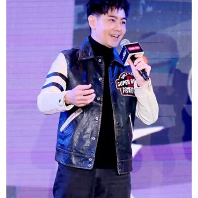 GT Show 2025 Jimmy Lin Leather Jacket