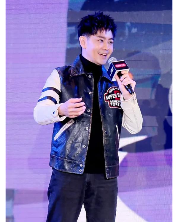 GT Show 2025 Jimmy Lin Leather Jacket