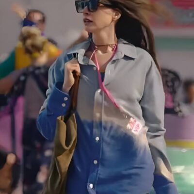 Anne Hathaway Tie Dye Shirt