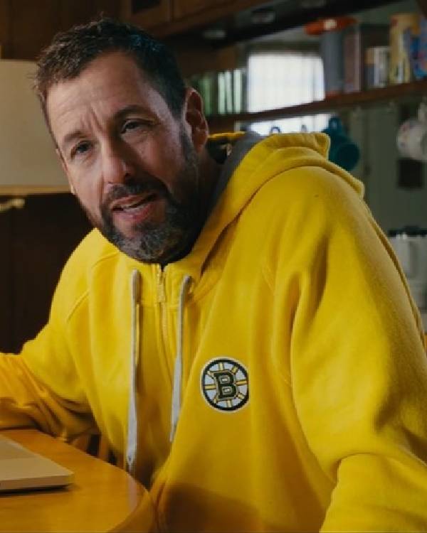 Happy Gilmore 2 Adam Sandler Boston Yellow Hoodie